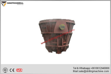 Customized Welded Slag Smelting Pot 3 - 16 Cubic Meters With High Strength